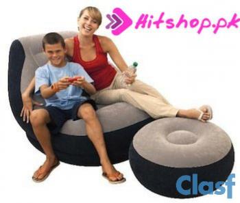 Inflatable Sofa With Footrest Set Intex 68564